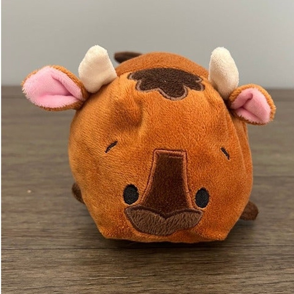 Bun Bun Lo Lo Bull Stacking Plush Brown Stuffed Animal The Bridge Direct 7 Inch